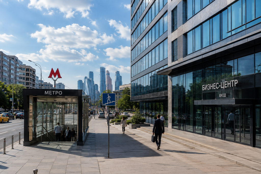 Бизнес-центр рядом с метро и транспортным узлом