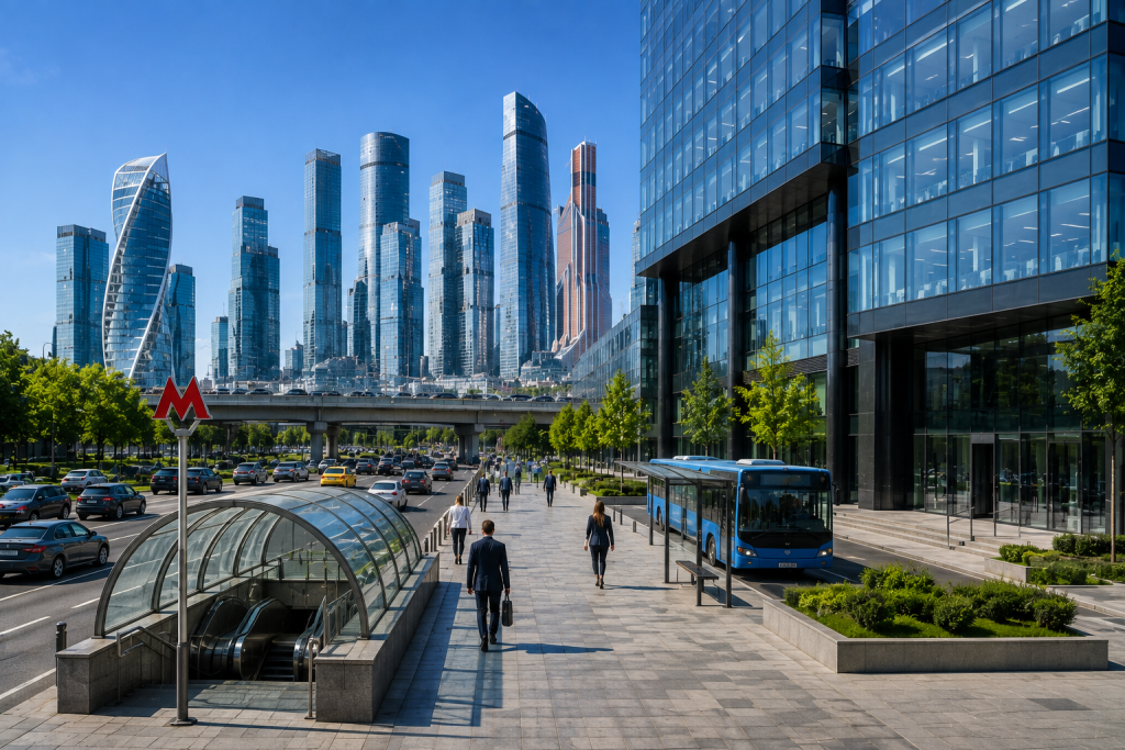 Транспортная доступность бизнес-центра и офиса в Москве