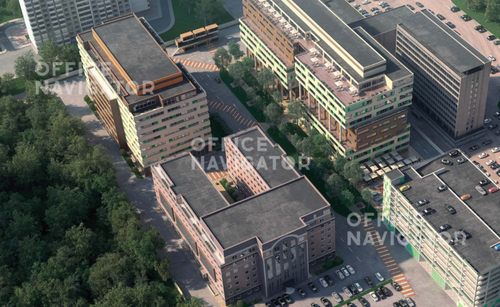 Аренда офиса 897 м², 2 этаж, в бизнес-центре Отрадное Фаза 3 (стр. 1)
