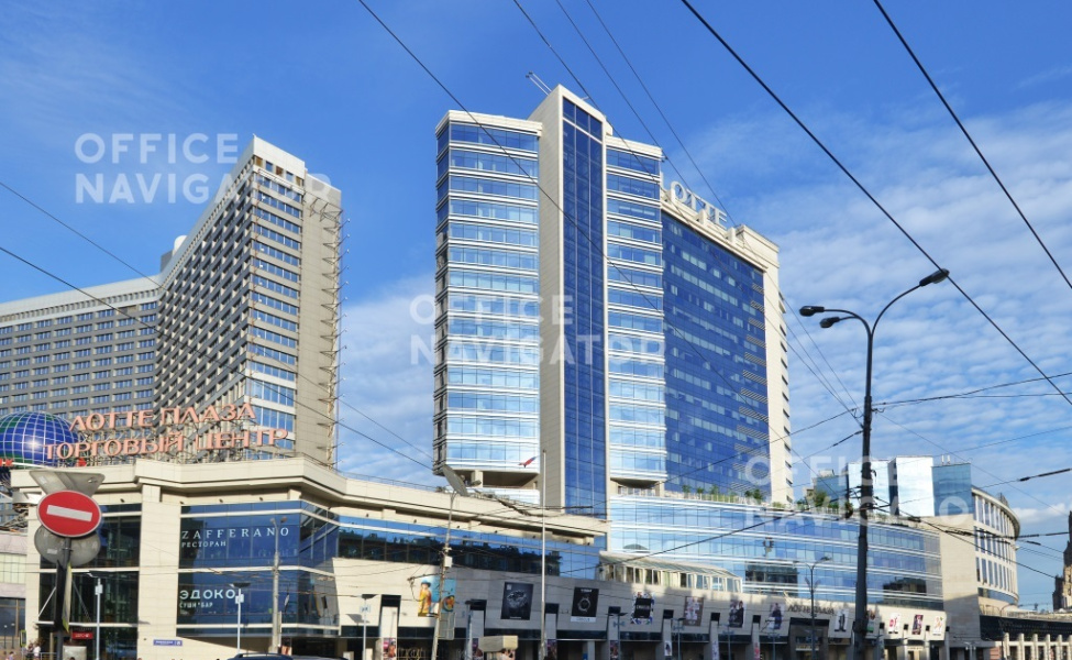 Аренда офиса 558.24 м², 19 этаж, в бизнес-центре Лотте Плаза
