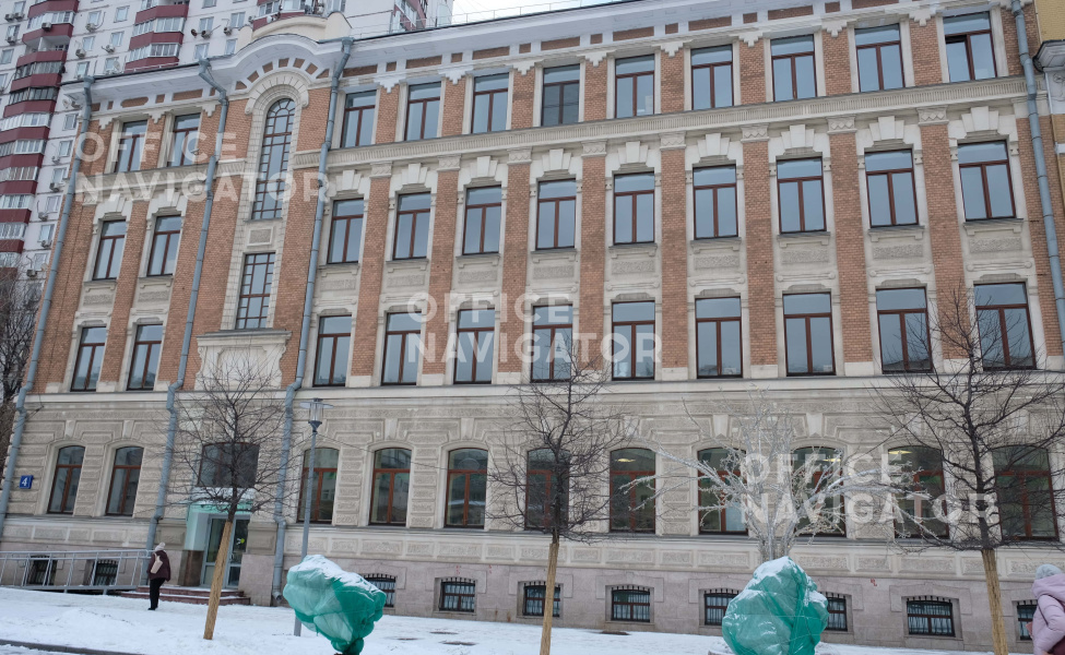Аренда офиса 2505 м², -1-4 этаж, в бизнес-центре Смоленский б-р, 4

