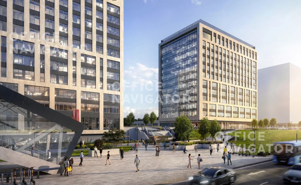 Продажа офиса 108 м², 6 этаж, в бизнес-центре Прокшино МФК, II очередь
