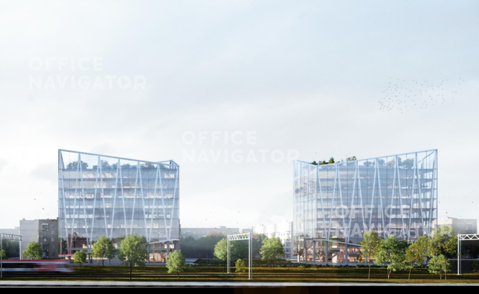 Продажа офиса 52 м², 2 этаж, в бизнес-центре QOOB (корп. B)
