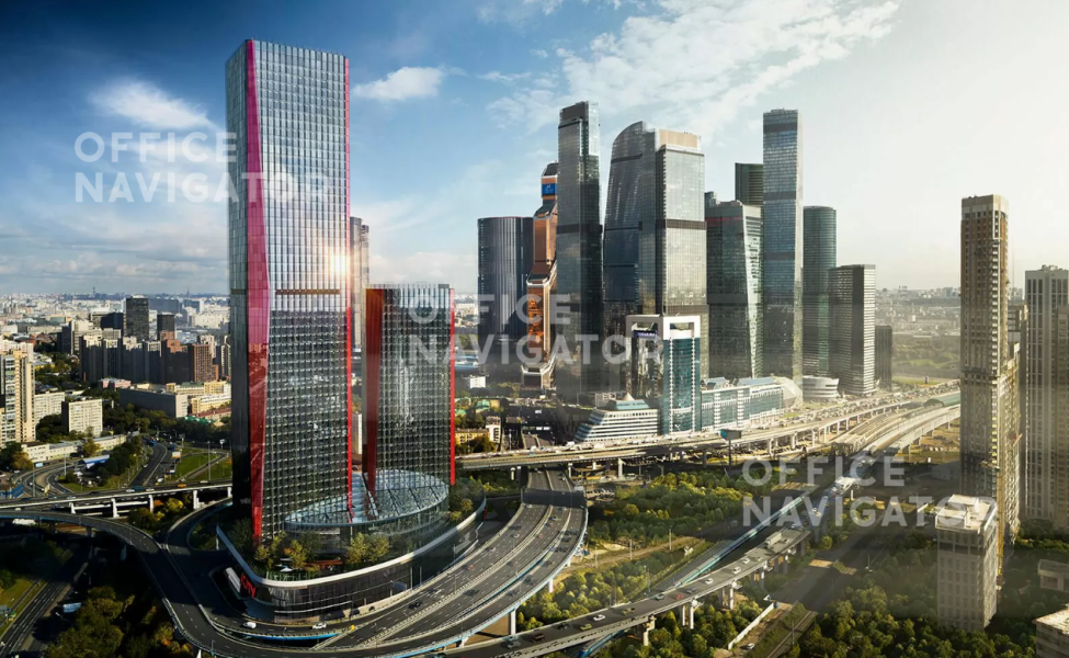Продажа офиса 257 м², 24 этаж, в бизнес-центре iCity (Space Tower)
