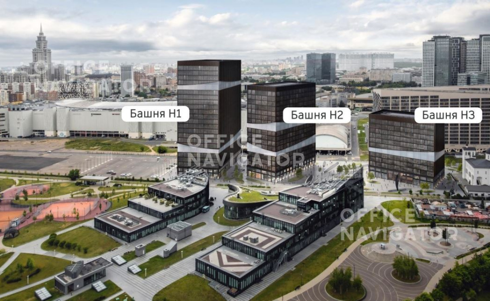 Продажа офиса 44 м², 1 этаж, в бизнес-центре Stone Ходынка
