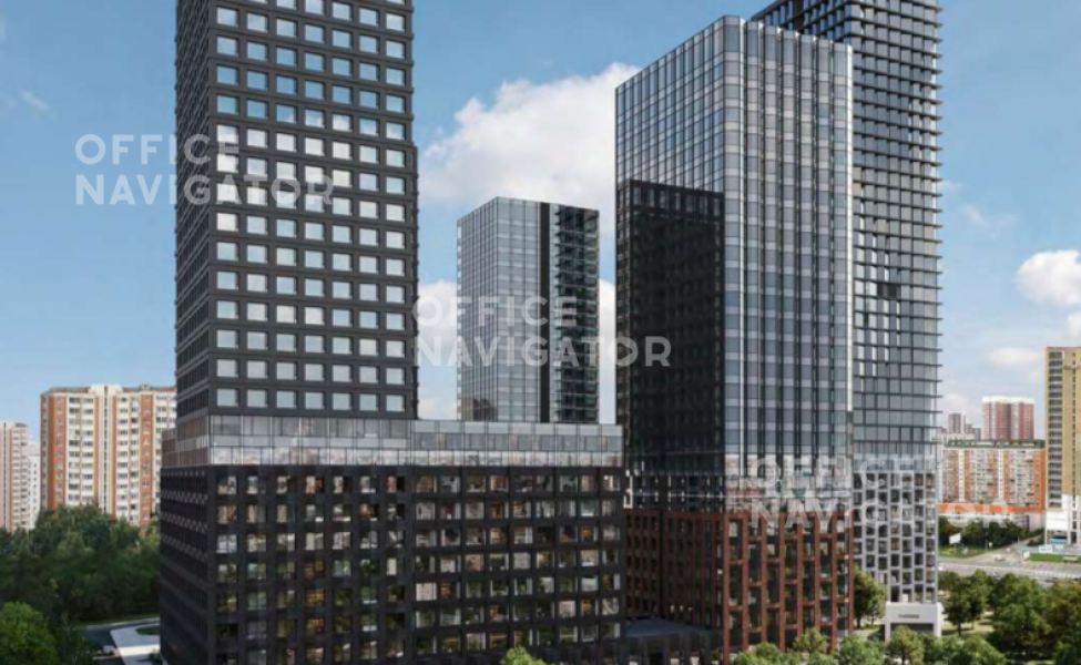 Продажа офиса 6420 м², -1-9 этаж, в бизнес-центре MYPRIORITY Мневники
