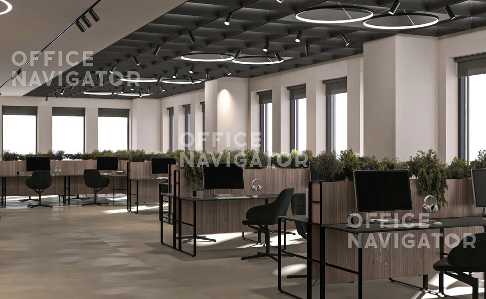 Аренда офиса 811 м², 18 этаж, в бизнес-центре ЗИЛ Технопарк, комплекс А
