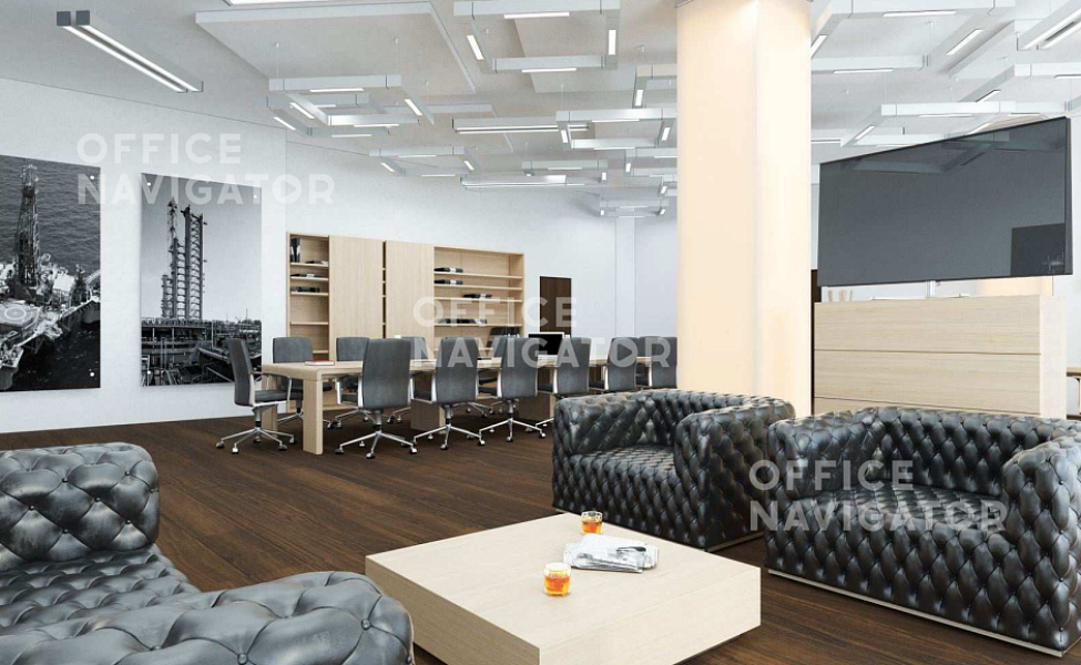 Аренда офиса 1200 м², 2 этаж, в бизнес-центре Баркли Плаза
