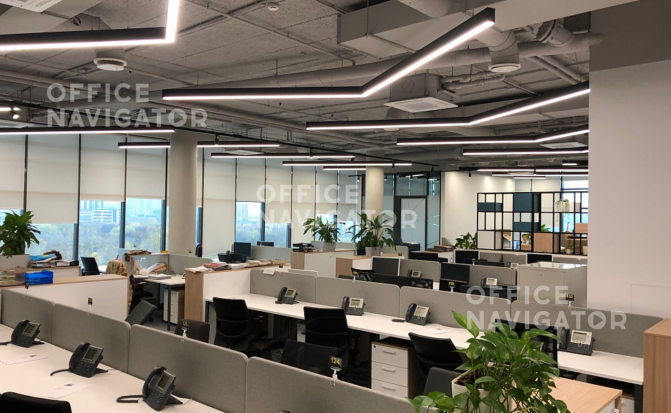 Аренда офиса 1222 м², 9 этаж, в бизнес-центре Гранд Сетунь Плаза
